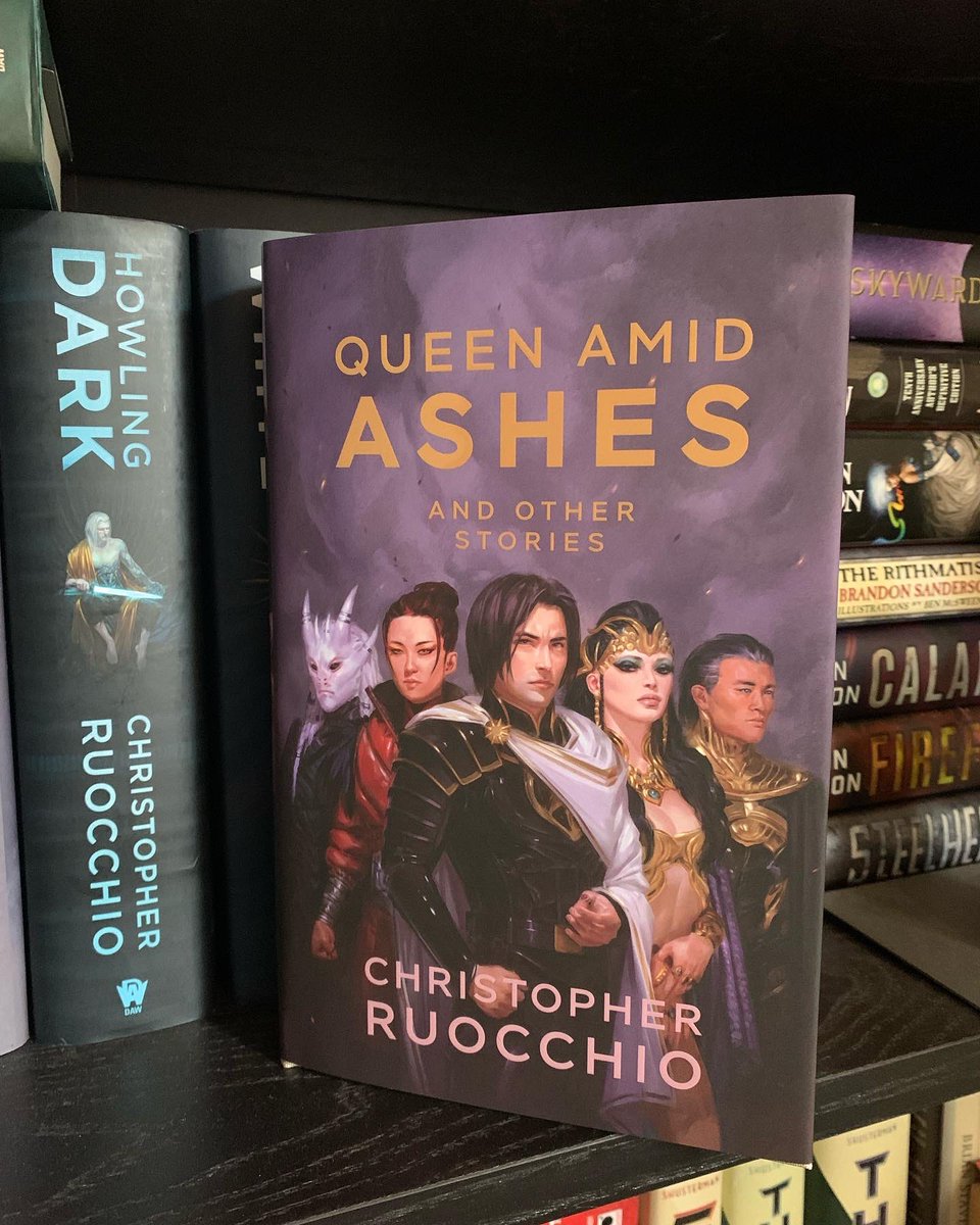 schatesyou's tweet photo. Late posting on here but my signed copy of Queen amid ashes. https://t.co/32aF65XtR2