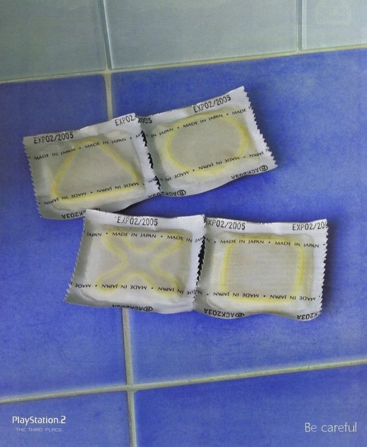 Shtreetwear's tweet image. Vintage Playstation Ad Campaigns