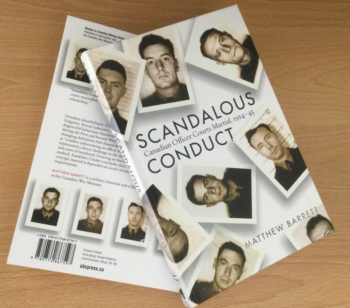 My book, Scandalous Conduct, studies how the Canadian army defined dishonourable actions through both world wars and used disciplinary and legal measures to expel perceived offenders of an often ambiguous honour code.
#HistoryWritersDay22