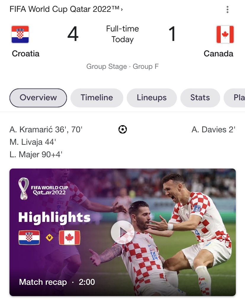 ainu_rebels's tweet photo. 🇭🇷 Whole bunch of random Croatians beats Canada 😂#samojako #WorldcupQatar2022 #croatia #canada #ainu #anoninu #crypto #cryptoqatar #emirates #blockchain #shibarmy #SHIBARMYSTRONG #PancakeSwap https://t.co/AYH3XiS2lX