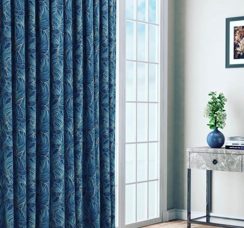CurtainsModern's tweet photo. Excited to share the latest addition to my #etsy shop: Leaf Curtains Panel Patterned Fabric Luxury Bedroom Kitchen / Dining Living Room Blue Gold Gray Yellow Black Custom Size Drape https://t.co/Hjd5nZZXnb #blue #gold #bedroom #artdeco #panelcurtains #customcurtains #d https://t.co/FbiXAvrKZ4