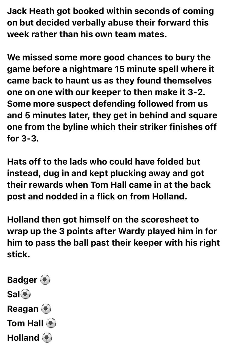The Foxley FC tweet media