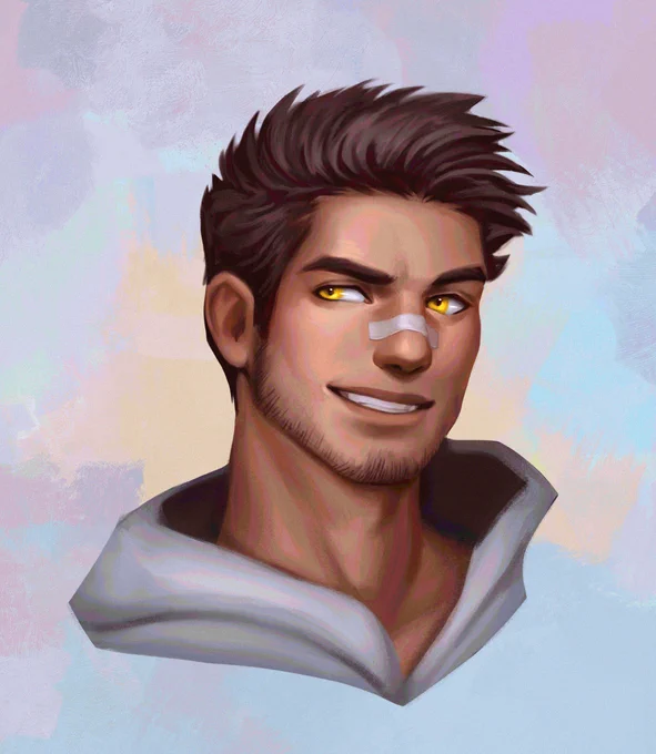 Portrait prize for  !#digitalart 