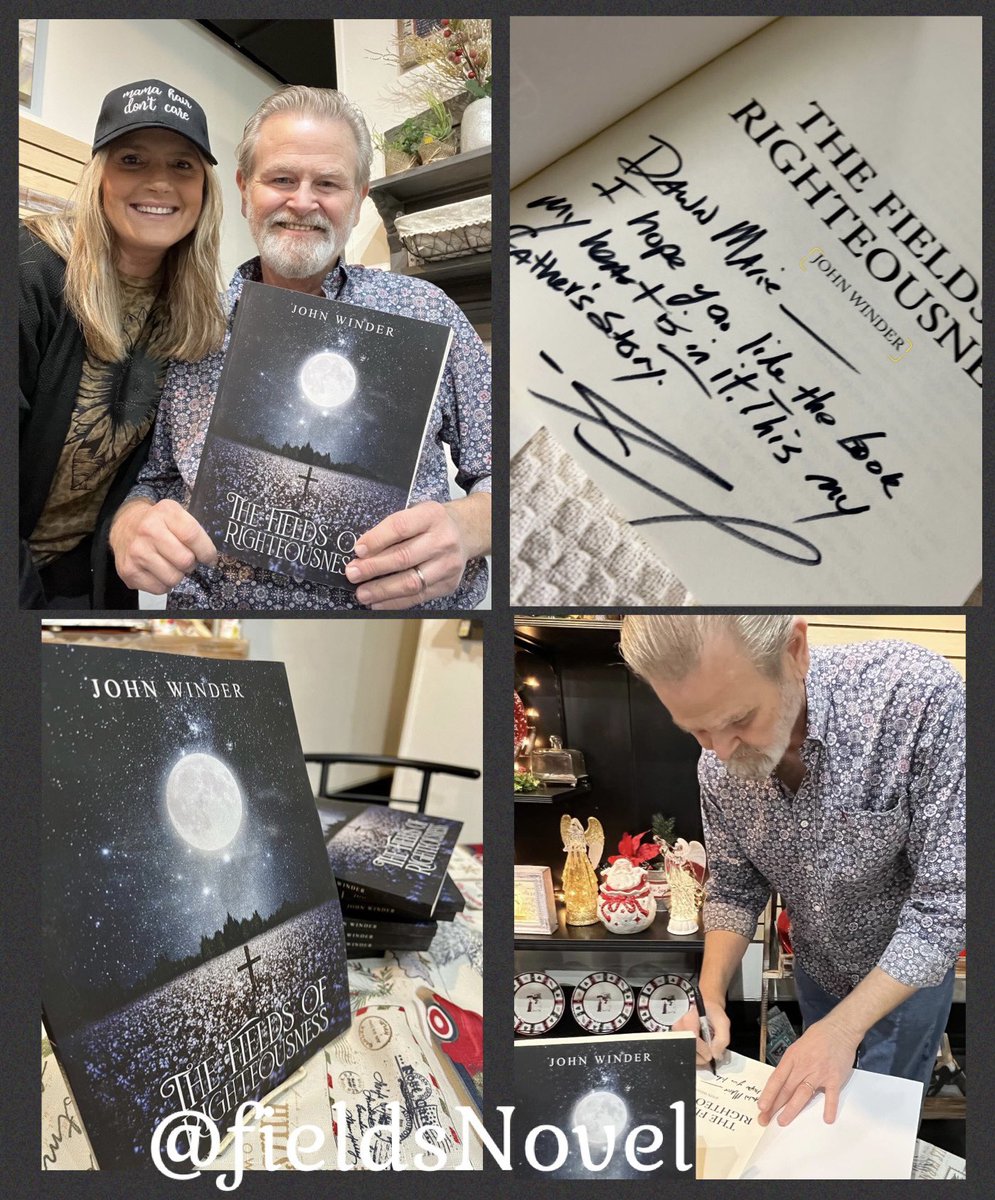 sunshinescardi's tweet image. What did you do on #ThanksgivingBreak?🦃 I met local a #Galveston Author, John Winder, super cool guy at his book signing event on #BlackFriday at #TheStrand! Can’t wait read @fieldsNovel 📖 #KMSCougarPride #ReadingTakesYouPlaces