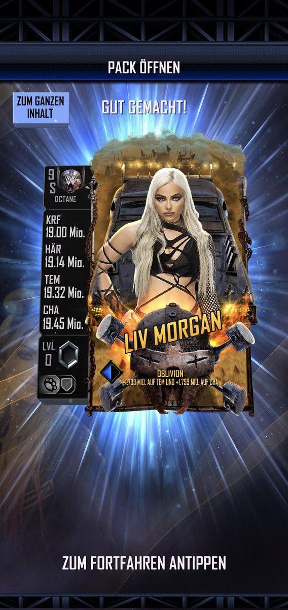 MrAngezockt's tweet photo. #WWESupercard
Was eine #Pack in #RewardMania 🤩
#MrATeam #mrangezockt #wwegames #game #gaming #supercard #Wwe #2k #pull #octan https://t.co/zANTElBjww