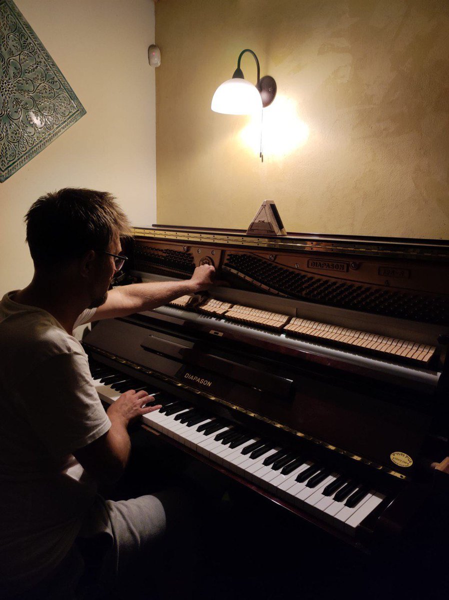 pwl_rn's tweet photo. Soon you may have calculated a new improvisational project in a more correct tuning frequency from the authentic space.  #BINYAMINA 2022. New soundtrack for new movie #piano #improvisation  Originál sound feom Israel https://t.co/xZuY5Ejvas