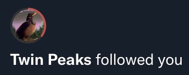 Let it be known that I can NOW die happy, like Josie Packard, trapped in a wooden drawer knob & screaming for attention (so me!)… who’s going to pull me? I hope to wake up in the Red Room #TwinPeaks 🦉