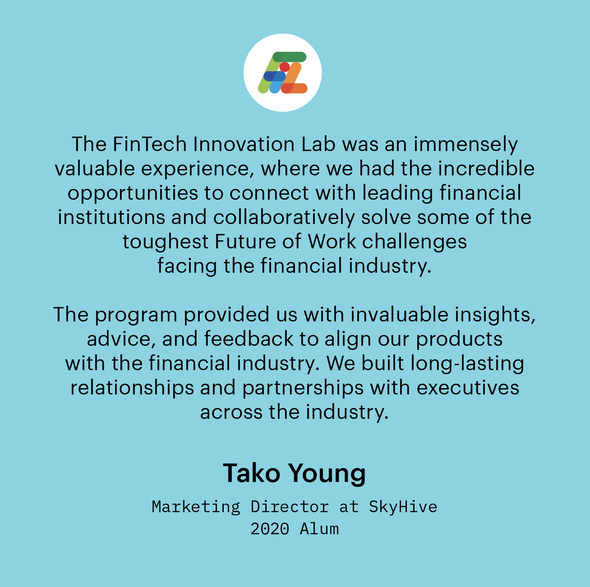 Let the Fintech Innovation Lab take your #startup to the next level! Join us tomorrow at 1pm EST for our FINAL virtual info session to hear from Lab Alumni & our founding partners on how you can apply for the 2023 cohort. Sign Up: eventbrite.com/e/fintech-inno…