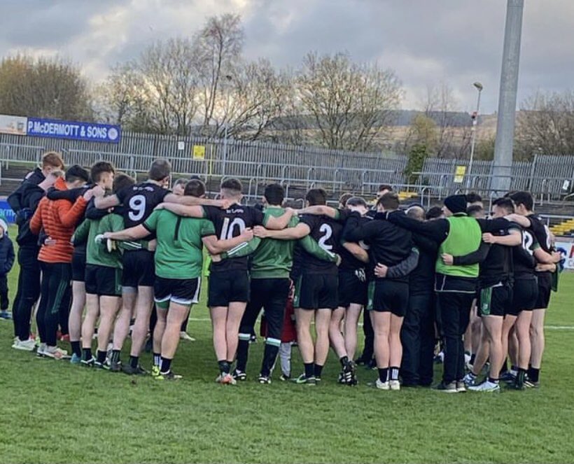 Hard luck to the senior footballers and management today, you gave it your all and can be very proud of what you have achieved this year! Good luck to <a href="/WattyGrahamsGAA/">CLG Watty Graham, Gleann</a> and <a href="/KilcooGAC/">Kilcoo GAC</a> in the Ulster Final. A special word of thanks to our amazing supporters!! 👏🏼👏🏼👏🏼Carraigin abú!