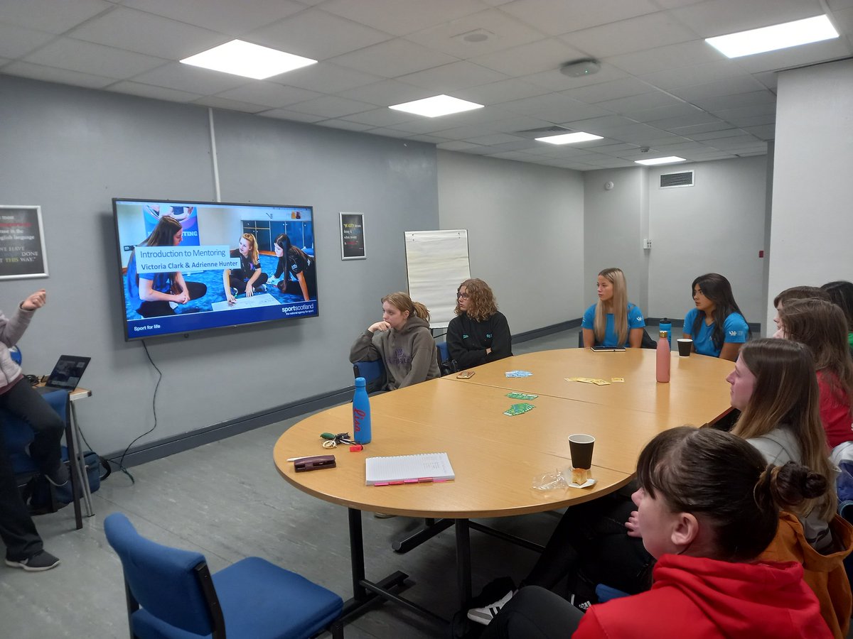 ASC_Lisa's tweet photo. Many thanks to @sportscotland and Victoria for delivering a fantastic mentoring session for the #FGSF22. Lots of useful tools and information for them in their role. This will support physical activity and sport for girls in Falkirk Schools.
@YouthSportTrust
@ASC_Steph https://t.co/PNrMzTXeSL