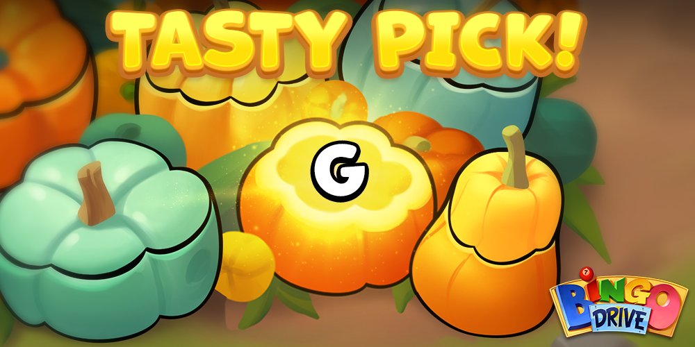 BingoDrive on Twitter "Pumpkin G was the winner of the pumpkin patch!🎃