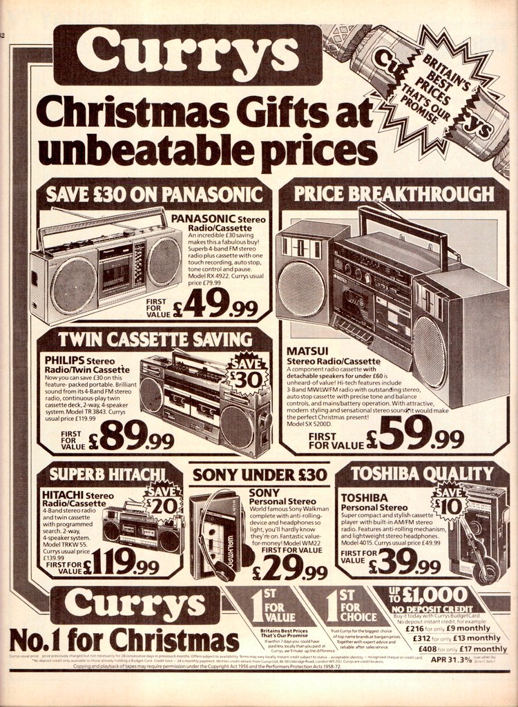 Graeme Wood on Twitter "RT woodg31 In 1985 Christmas Gifts at