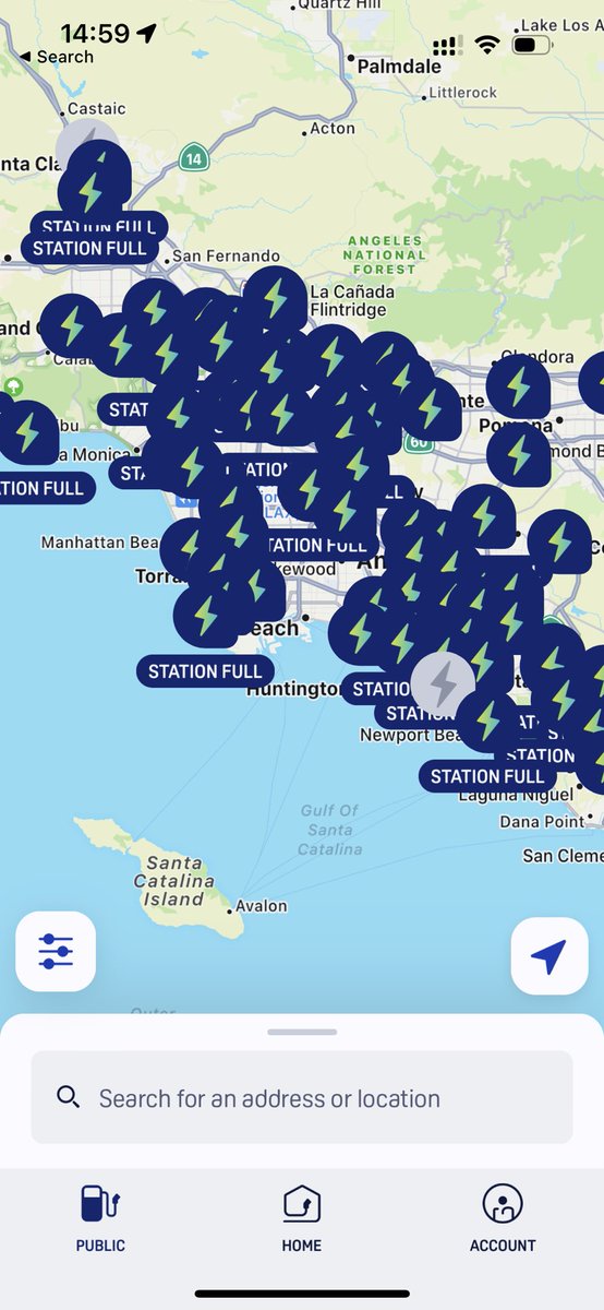 brandenflasch's tweet photo. Full @ElectrifyAm stations around the country 😬 Here’s South Carolina, Florida, California and Colorado https://t.co/sLqIEVI79Y