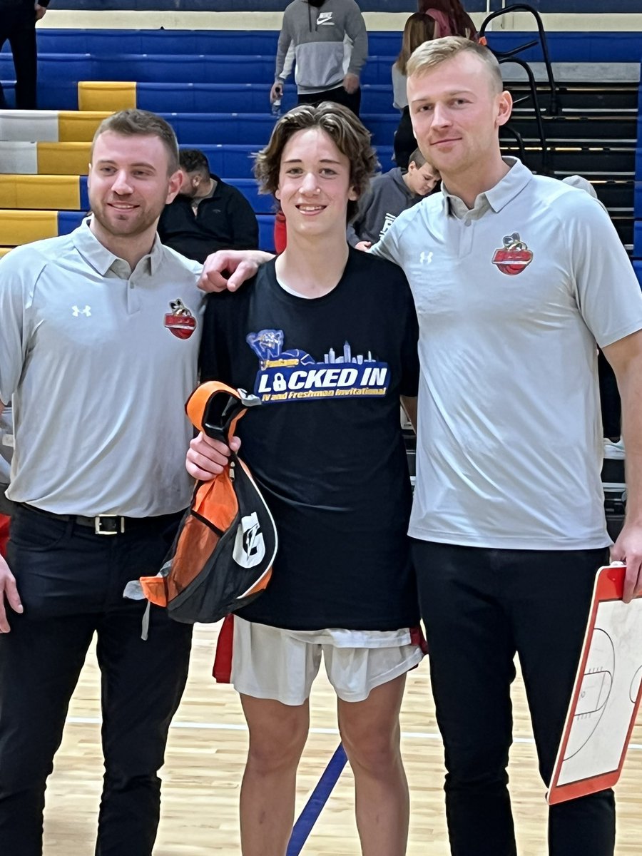 Shout out to Player of the Game Will Roderick and Coaches Csuhran and Auble with the first of many wins in their coaching careers!