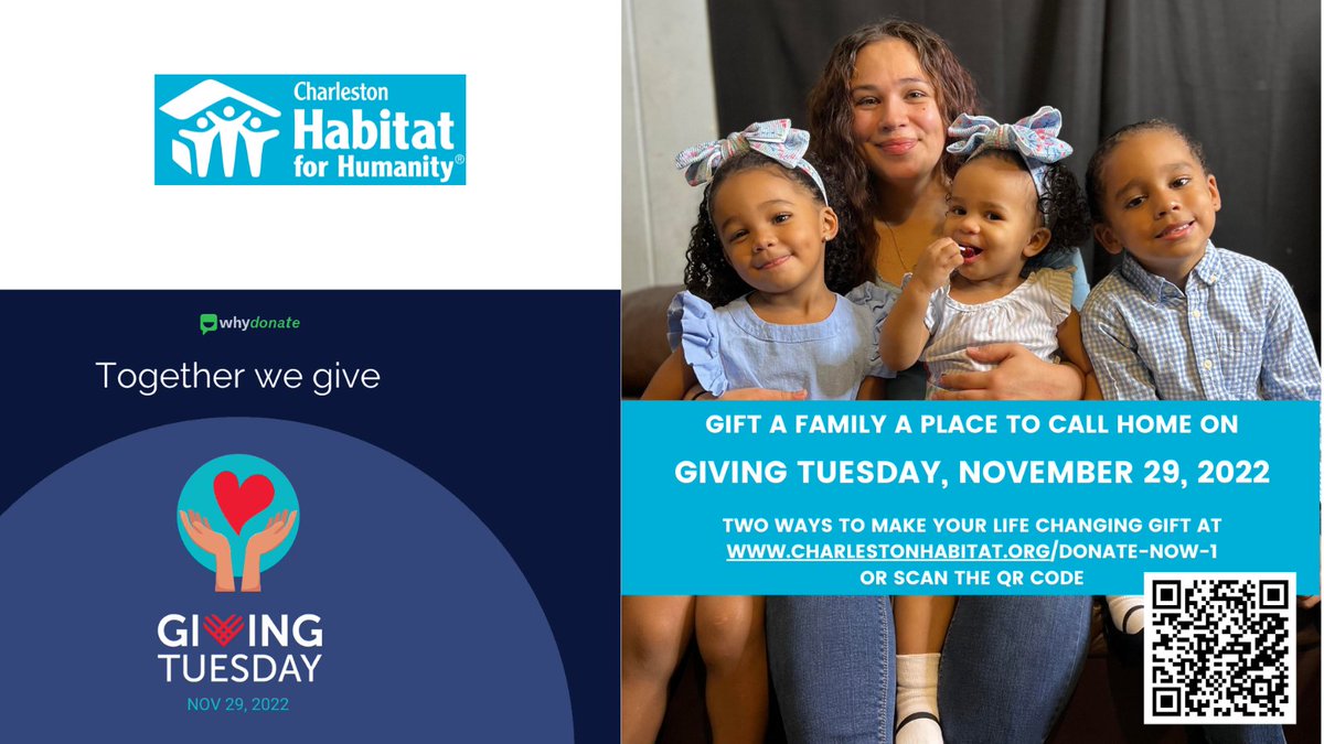Giving Tuesday - a global day of giving - is just days away. Will you help us give a family a place to call home?