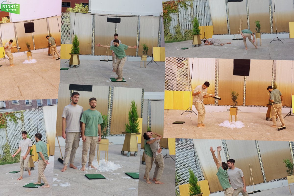 BIONICFESTIVAL's tweet photo. JESUS MIRON &amp; ADRIAN DOMINGUEZ - BIONIC FESTIVAL 2022 FINALIST ARTISTS https://t.co/uv2ACrreZB
#JesusMiron #AdrianDominguez #BionicFestival #Finalist #Artists #Danza #Madrid @periodismodanza @Biomima_Hub @TeatrosCanal @ComunidadMadrid @academia_aaee @INAEM_Cultura @Danzapuntoes https://t.co/1ycdTnSeTD