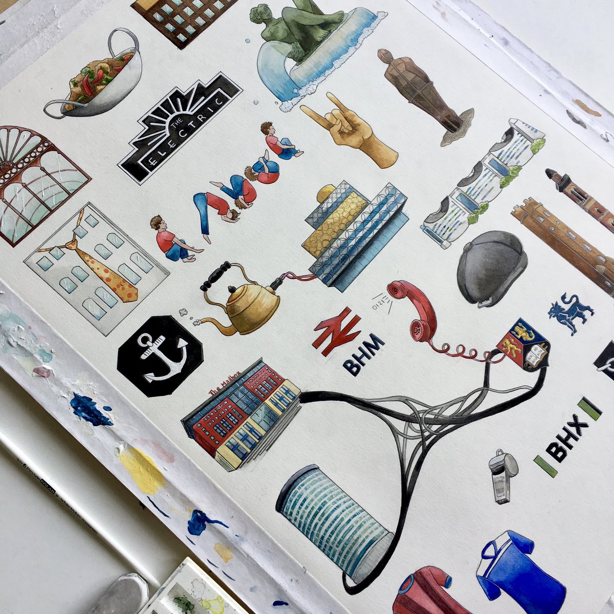 ShelliGraham's tweet image. Hey #BrumHour 👋 Use code BLACK to get 15% off The #Birmingham Alphabet this Black Friday weekend! Offer ends at midnight tomorrow (UK time) yeticardsandgifts.com/collections/th…

My Dress the Birmingham Bull collection is also included in the offer ☺️ #shopsmallbusiness