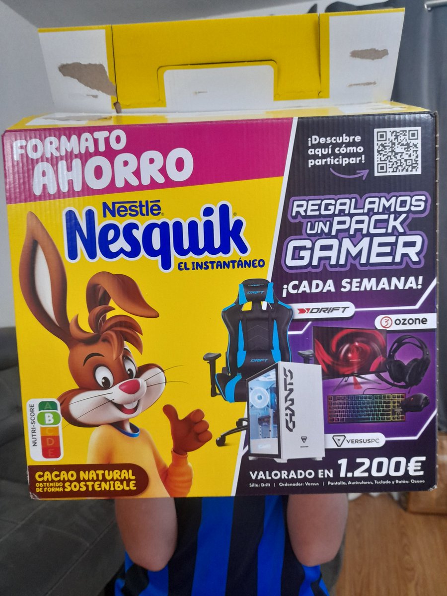 LauraGZ's tweet photo. @NesquikGaming Para aumentar la diversión en casa, la ilusión y la convicción de que siempre es posible lo que parece difícil.😋🧋🤤
#PackGamerNesquik https://t.co/GR2BCvSg7y