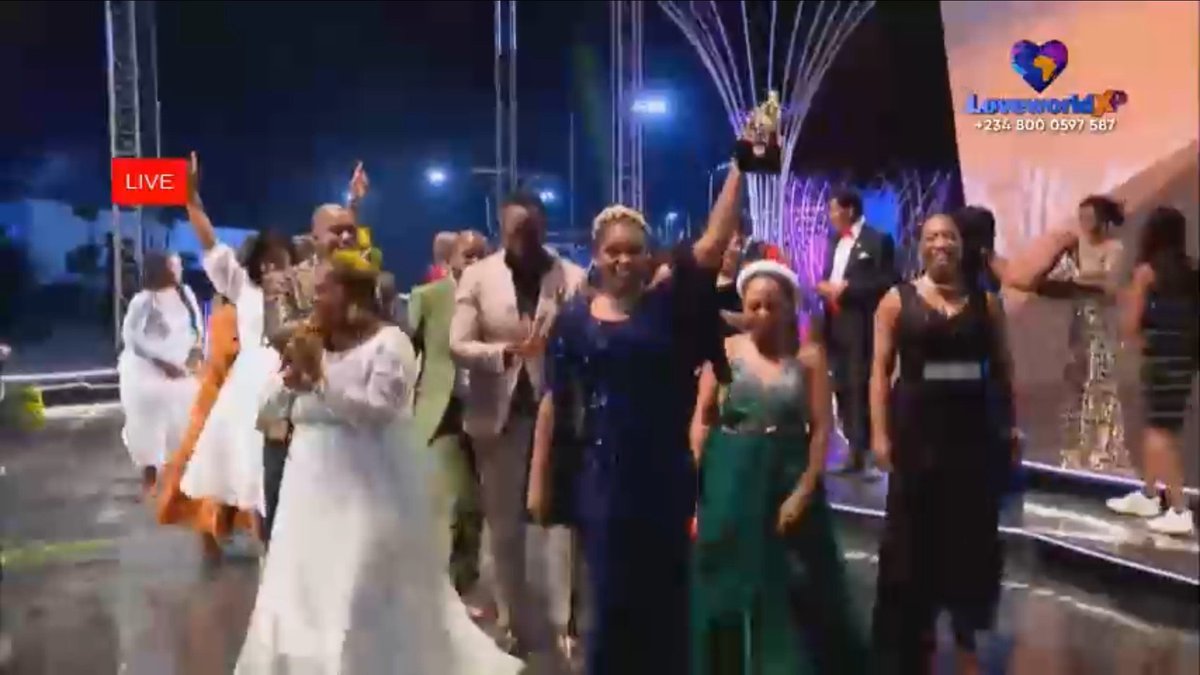 loveworldxp's tweet photo. 🎉🎊CONGRATULATIONS LOVEWORLD SINGERS SOUTH AFRICA, WINNERS - THEME SONG OF THE YEAR (REACH OUT WORLD) #LIMA2022🎊🎉
📺THE LOVEWORLD INTERNATIONAL MUSIC AND ARTS AWARDS LIMA LIVE!!!📺
watch on https://t.co/aMr9L17WTi
#LIMA #LIMA2022 #lfma #loveworldfestivalofmusicandarts https://t.co/VdPe6Rby5h