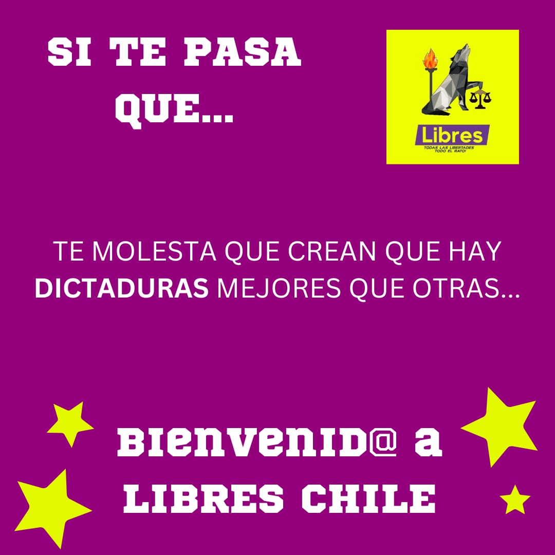 Para ser un partido constituido necesitamos miles de firmas!  
Súmate a Libres en partidos.servel.cl/afiliacionCU