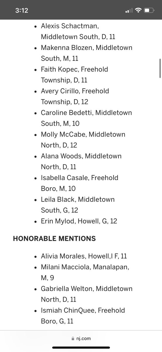MNHSbravesFH's tweet photo. HUGE shoutout to Brooke Benik &amp; Alexis Rogers for being named to the A-North All Division Team! And congrats to Milani Macciola for earning Honorable Mention. https://t.co/sE3Cs2I4uc