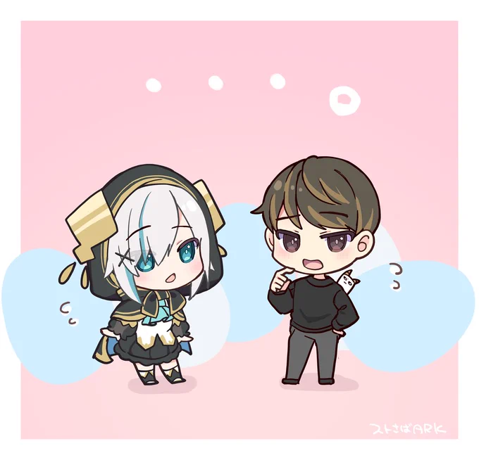  #らいじん絵巻 #マル描いてちょんっ 