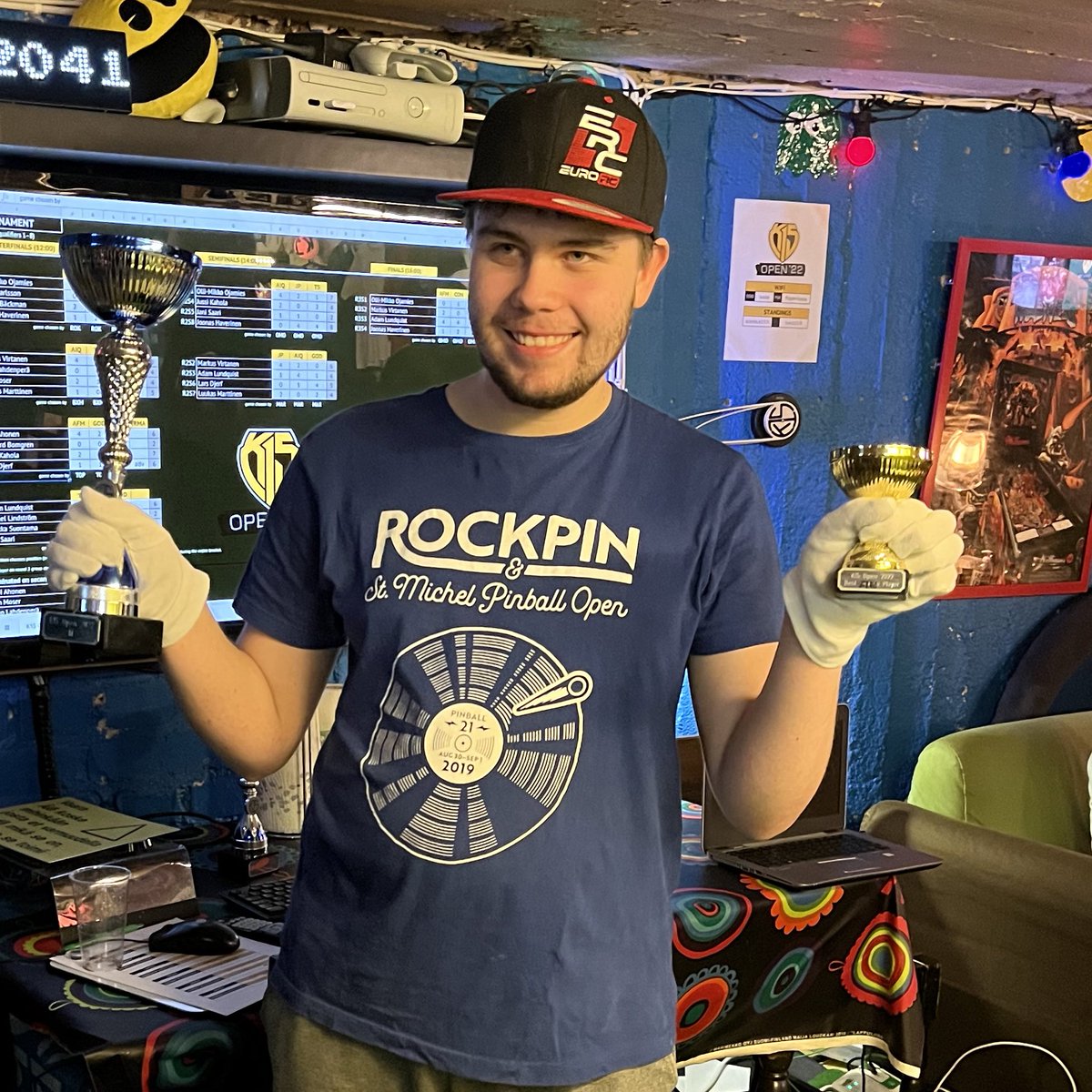 k15pinball's tweet image. The 2nd place and the best domestic player award in #k15open 2022 goes to MAR! Congratulations Markus! 🏆