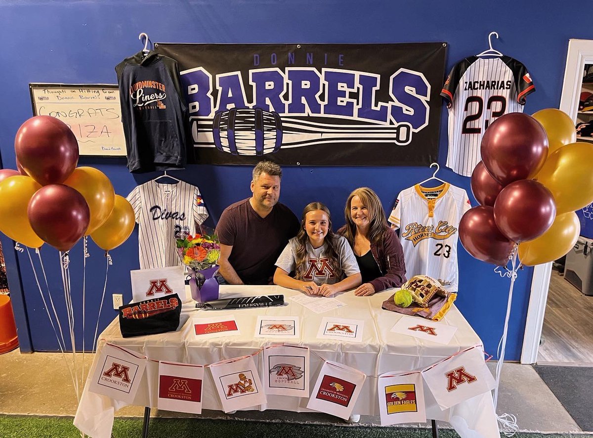 BrizaZacharias's tweet photo. I am super excited to say that I will be continuing my academic and softball career at the University of Minnesota-Crookston! I’m thankful for every coach that’s helped me get here! Special thanks to my family and these 2 coaches who have been here since the start! @UMCrookstonSB https://t.co/gLcmQk4vRa