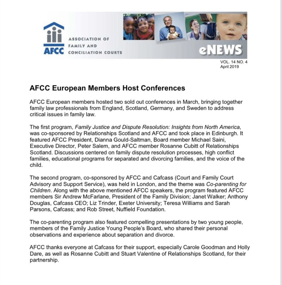 court_crisis's tweet photo. Cafcass is part of the AFCC network in the UK. Sir Andrew McFarlane is a member. The AFCC is a business association rooted firmly in "parental alienation" (PA) ideology. PA is recognised as a tool to suppress allegations of abuse in child custody cases. https://t.co/3UWxQ06Vaw https://t.co/9pUmlLoY2U