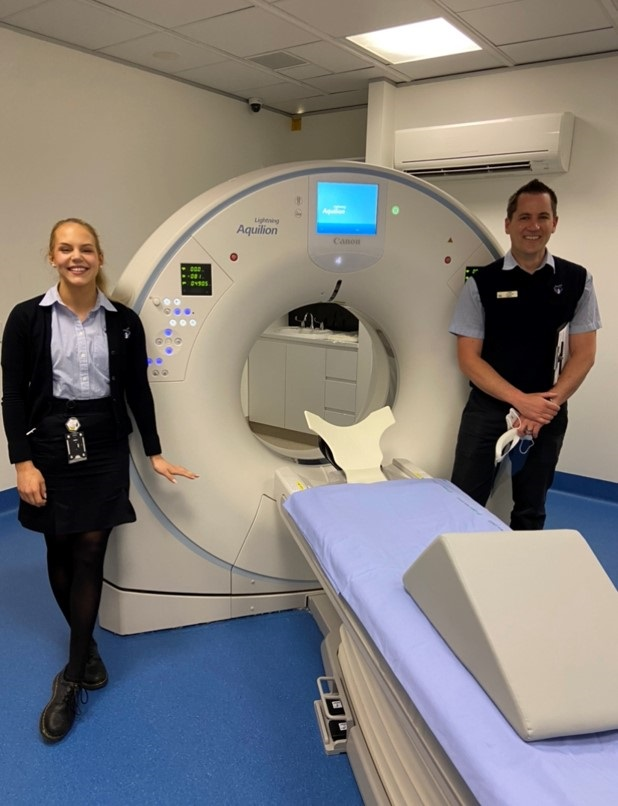 CanonMedicalANZ's tweet image. Congratulations to the team at CIG Garranon on the installation of your new Aquilion Lightning 160, with AiCE #DeepLearningReconstruction, powered by Altivity. 

Find out more about this compact, affordable #CT scanner. bit.ly/3gDNA27