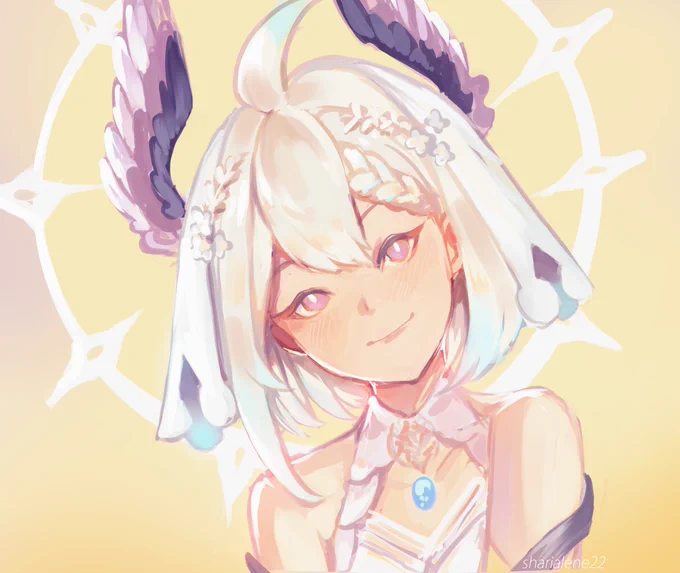 I love the outfit so much and I wanna draw it properly one day when I got more time  Here's a quick one thou because i can't help it lmao #palouette 