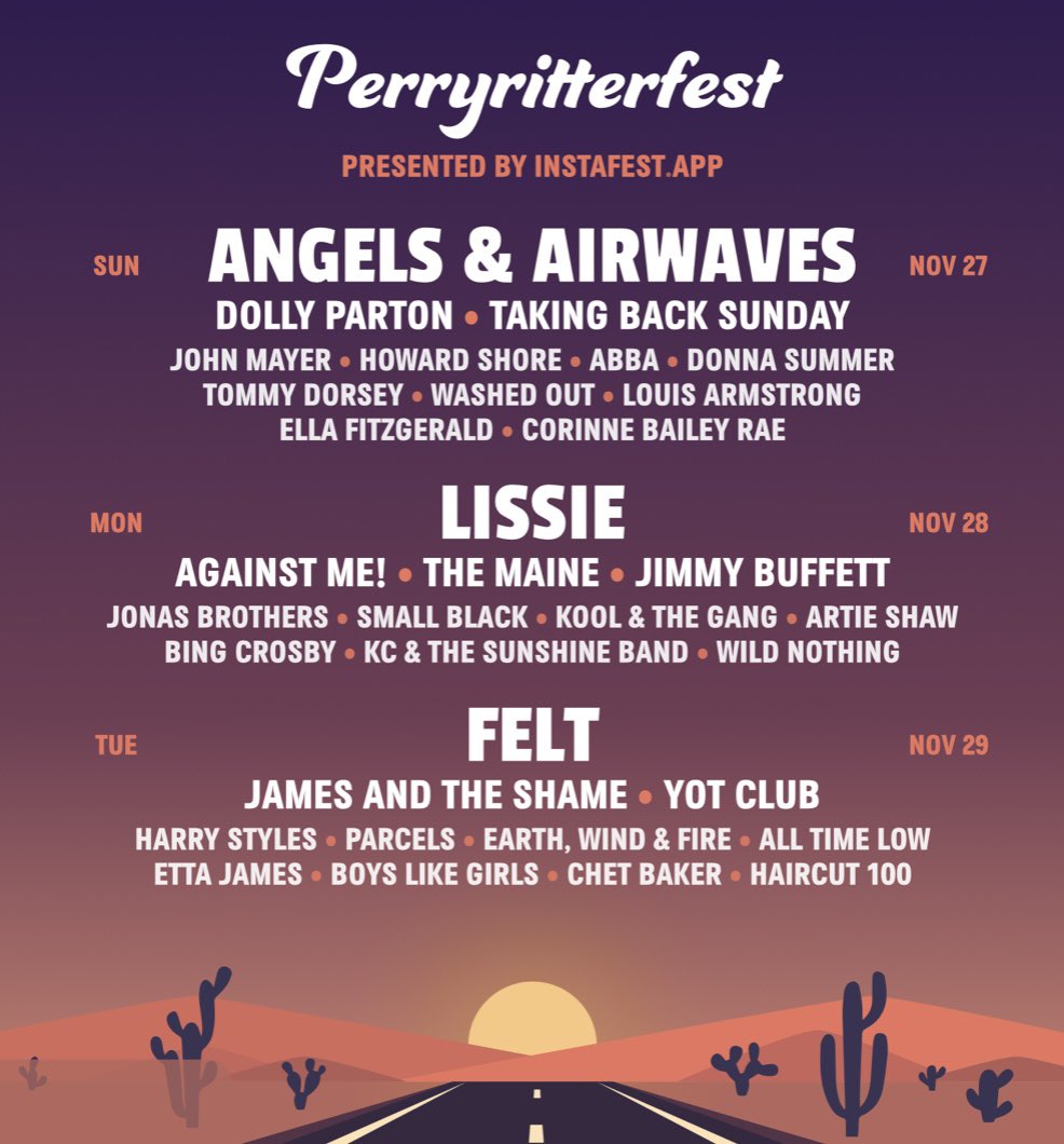 mybourbonpod's tweet photo. Yes, @LKemp123 and I share a @Spotify, but hey, I managed to get @rhettmc a higher billing than @Harry_Styles. 🤷‍♂️ https://t.co/SVNnyllFeb