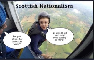 Separatism illustrated.