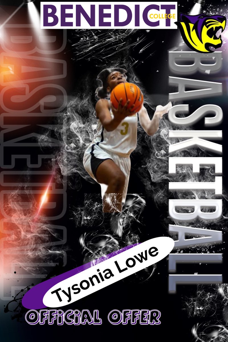LeahZim40507394's tweet photo. Stand Up Marlboro County and help me in Congratulating our very own Tysonia Lowe in receiving her first official offer from Benedict College!!! ⁦@BenedictWBB⁩ ⁦@MCHSathletics20⁩ ⁦@t_baller4⁩ https://t.co/7A2zXEHaU7