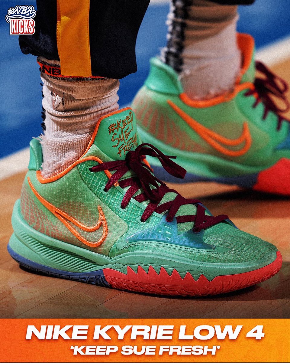 NBAKicks's tweet photo. The league was full of smooth silhouettes and pops of color this week! Which ones you rockinโ? ๐ #NBAKicks #KicksOfTheWeek
Vote and see more kicks in the NBA App: https://t.co/8Nwprh3D0a https://t.co/reVQ9wcA5V