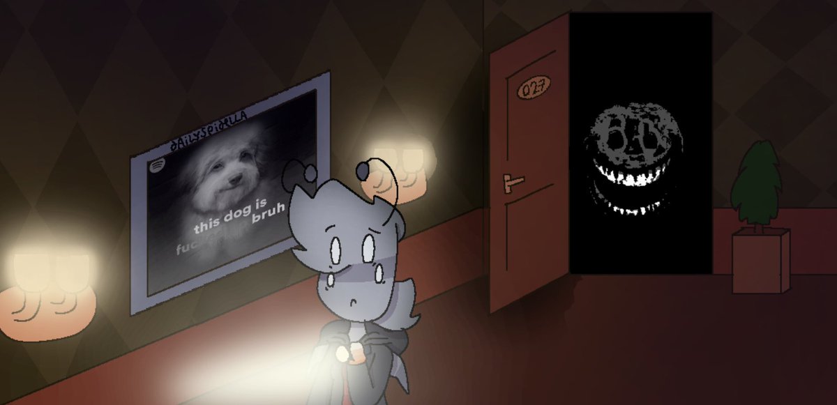 DailySpidella's tweet photo. Day 165: @badgery_badger0 requested spidella playing doors. Sure hope nothing bad happens to her

#dailyspidella #RobloxPiggy #PiggyFanart https://t.co/4czRdxEShV
