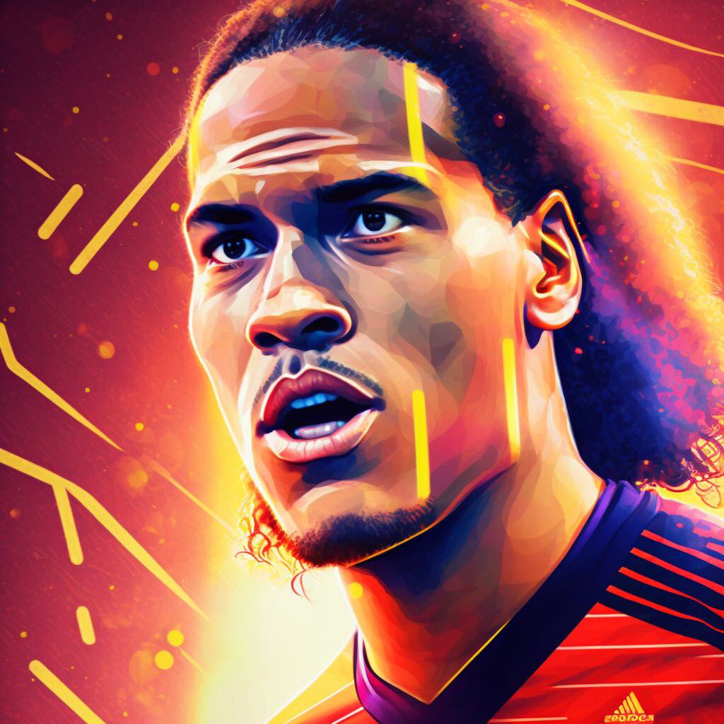 Thank you <a href="/UrsioNFT/">UrsioNFT</a> for this awesome Virgil van Dijk piece! ⚽️🇳🇱 

New collection of 32 #FIFAWorldCup players!

#algofam #AlgoNFT #AlgorandNFTs #AlgorandHasNFTs