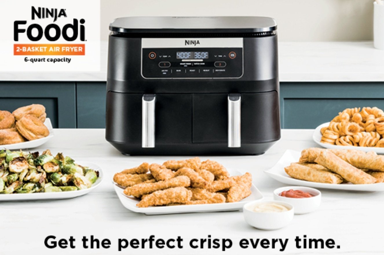Deal Vibes on Twitter "Ninja Foodi 6 Quart 5in1 DualZone 2Basket