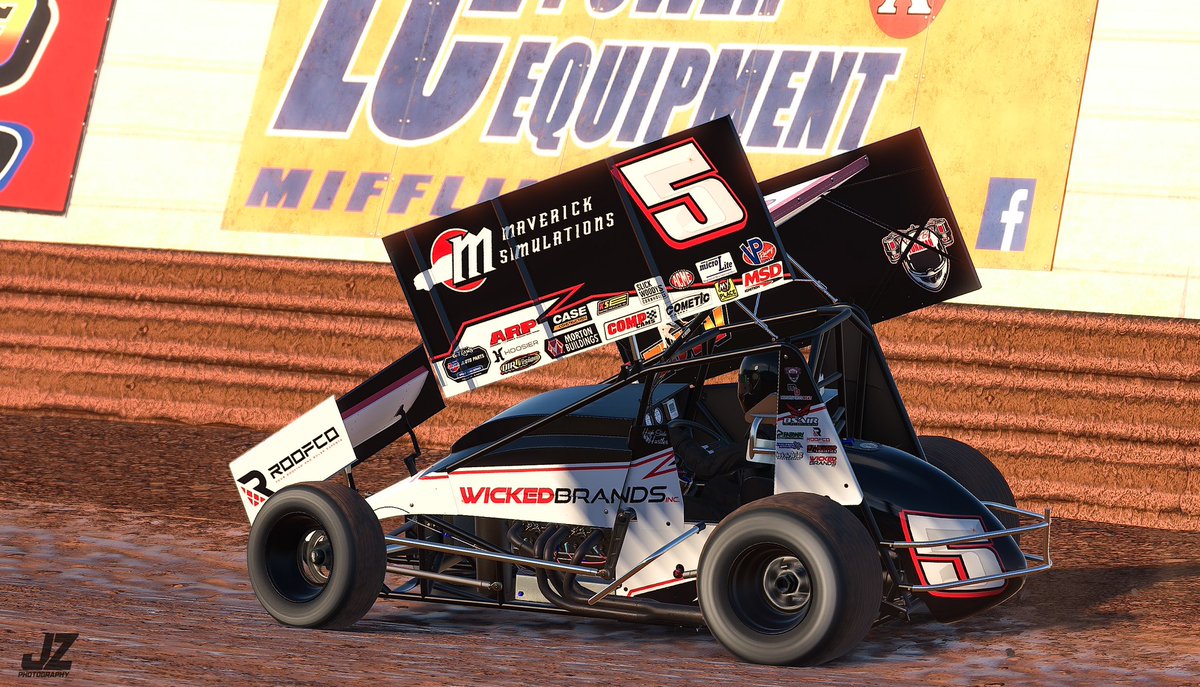 5a_Eyler_B's tweet photo. It’s time to start running some fake race cars again. Tomorrow will be the first round of the 2022-23 @iRacing @WorldofOutlaws Sprintcar Series at Volusia. This season @WickedEnergyGum will be back on board, and Maverick Simulations will join this year. Watch on DIRTVision at 9PM https://t.co/TlVFIADs2d