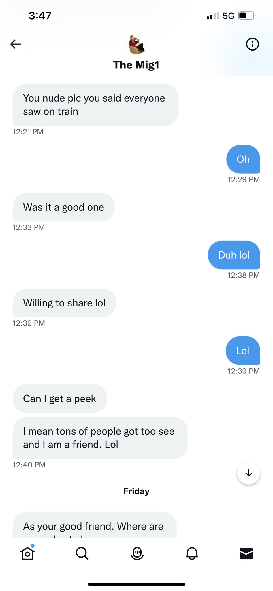 Whatever_Amy on Twitter: "Liar. Time waster. Blocker. A love story. @mig1talkscrapod https://t