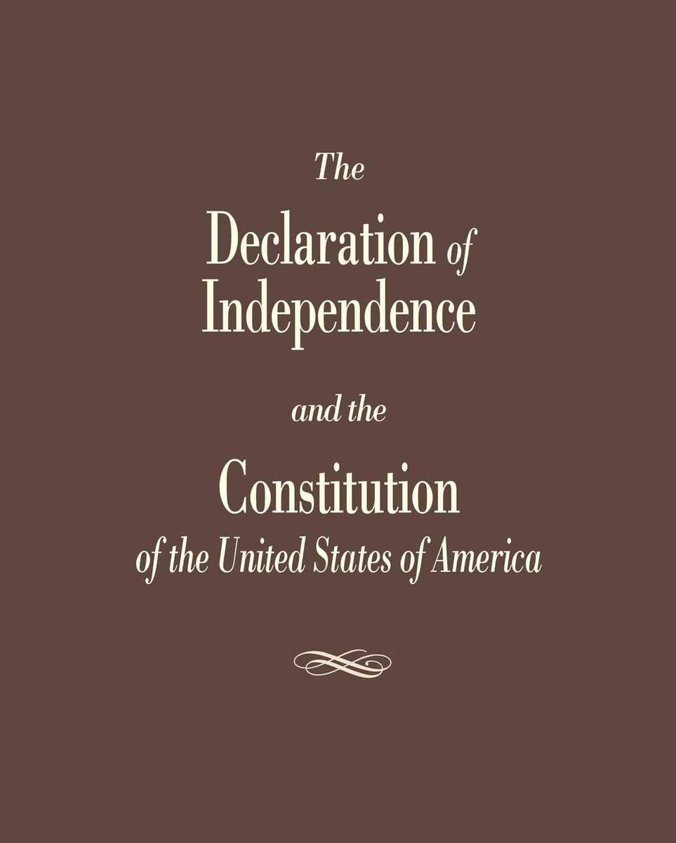 The Declaration of Independence and the Constitution of the United States M5AD3X5

https://t.co/7qH5QF9N93 https://t.co/Zr1wGLpf8q