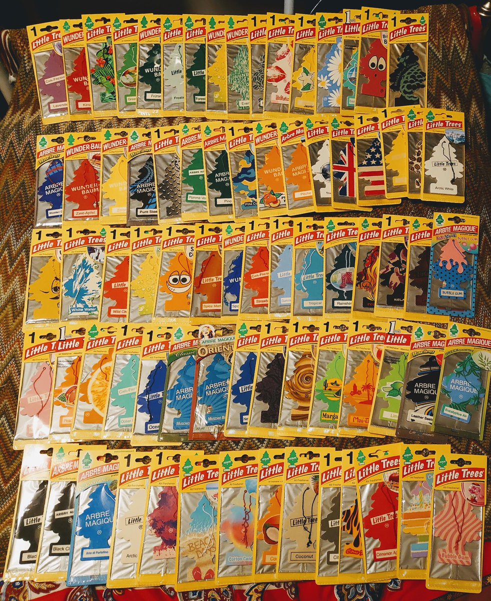 Did you know there’s a collectors market for air fresheners?

The insane number of collectibles and collectors out there is what makes me bullish on NFTs long term