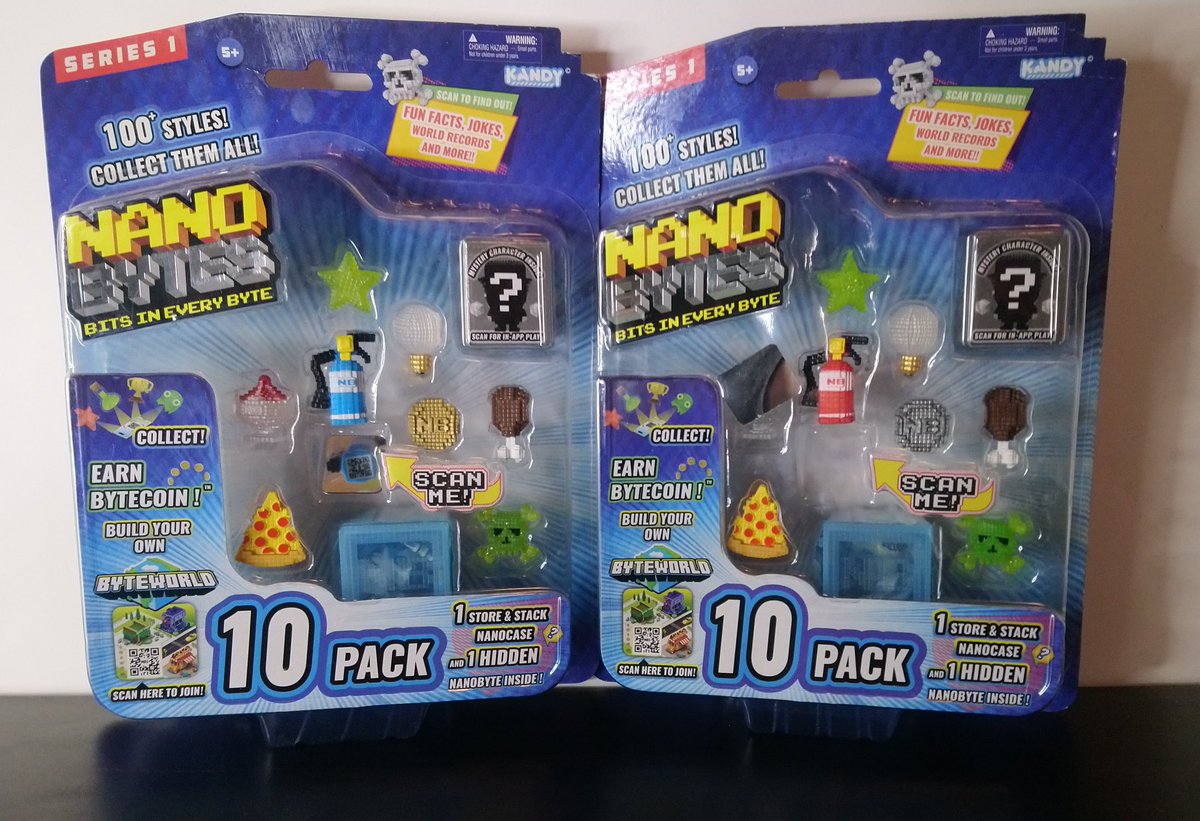 MogAnarchy's tweet photo. Does anyone here collect #NanoBytes or play the #ByteWorld app? I've recently got into collecting them and naturally am going to post some #unboxing videos to YouTube soon.

If you want to add me, my nickname is Mog Anarchy. ☺
(And yes you can play without the toys. 👍) https://t.co/zSouaCuo8D
