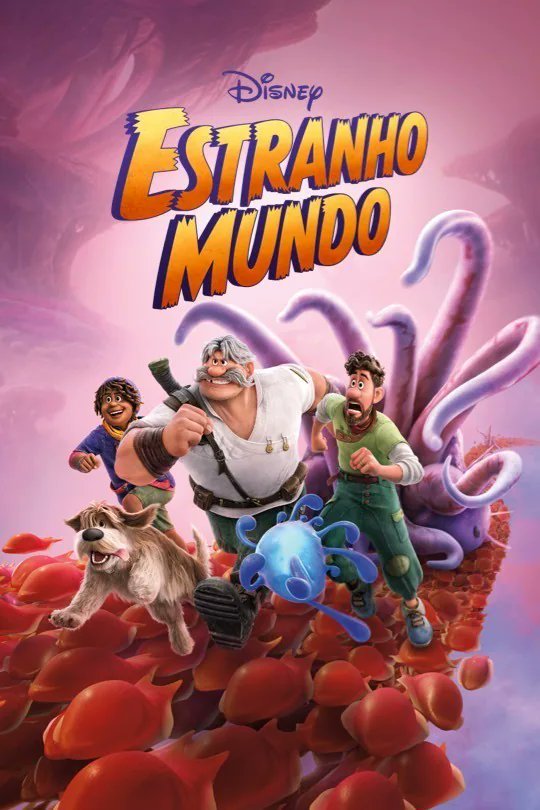 #strangeworld #estranhomundo acabei de ver com a minha filha e recomendo. Este não vai passar no #qatar...