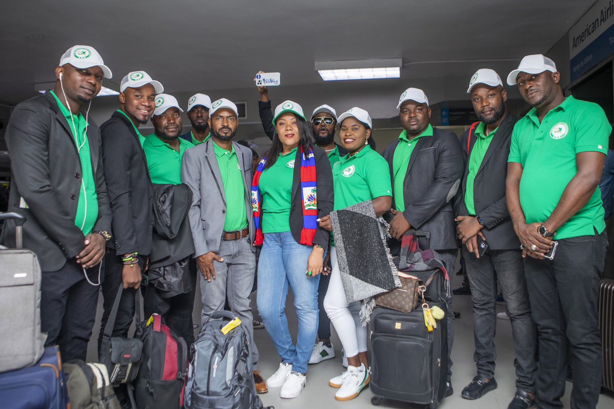 claudejoseph03's tweet photo. Des membres du Parti EDE, @edehaiti2021, ont laissé Haïti aujourd’hui pour l’Espagne dans le cadre d’une formation sur le leadership, la communication politique et le marketing politique. https://t.co/W3OdJUukaE