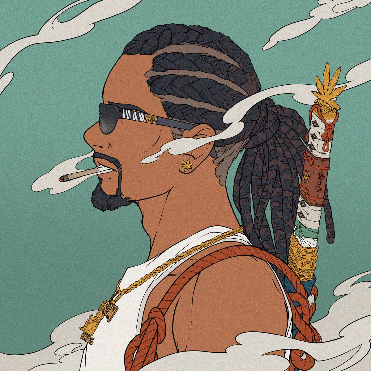 Lianne_MidoriNL's tweet photo. @SnoopDogg @MikeIce1 Haha this looks awesome! 👌

@divineanarchy got you in anime style with this 1/1 honorary piece ❤️‍🔥

Love to see more of those! 👀 https://t.co/9mvTXn3rFr