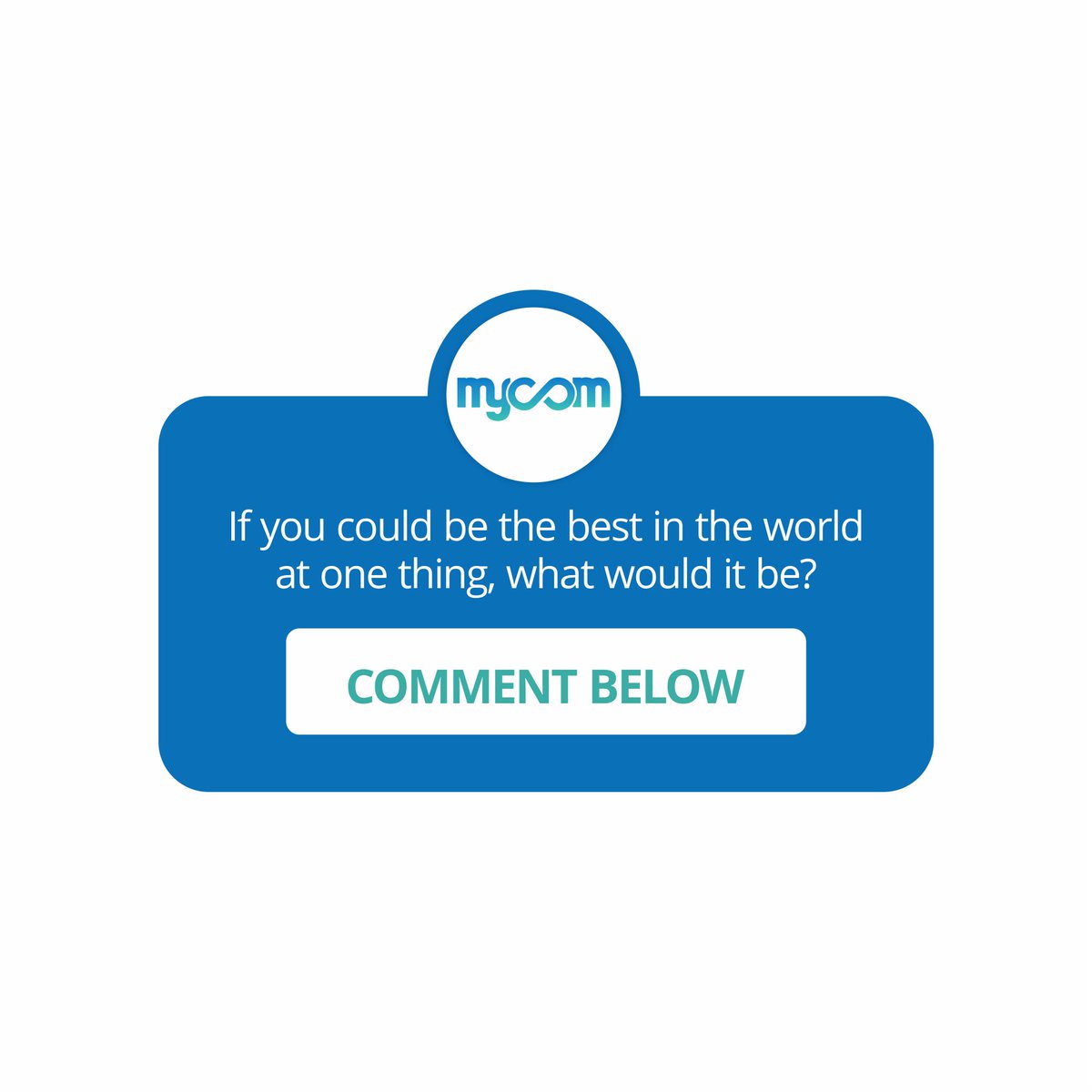 MyCOM_global's tweet photo. This is a tough one!

Would you pick something practical? Or, maybe something in the arts?

What would you like to be the BEST at?

#MyCOM #HelpingOthersSucceed #HelpingEachother https://t.co/kzKRcvbPhK