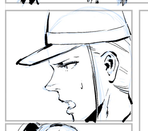 WIP。
オリキャラが多数出てきて同人らしくないですが、色々なタイプのキャラが描けて漫画の質も高まると思っています。

It may not seem like fan art to have so many OCs.
But I believe that this allows me to portray different types of characters and to improve the quality of my manga. 