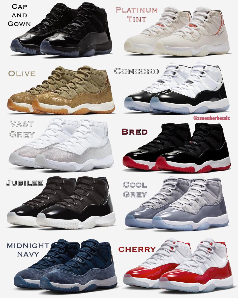What’s the BEST Air Jordan 11 Colorway in the last 4 years❓❓