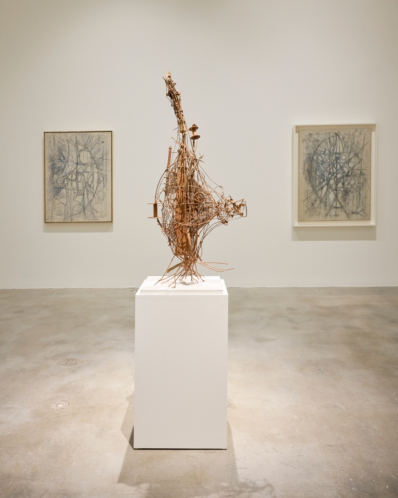 On view at our 510 West 25th Street gallery in New York, "1950s: Spirit and Substance" spotlights #RichardPousetteDart’s paintings, sculptures, works on paper, and journals from the 1950s, a pivotal decade of the artist’s career.⁠

To learn more, visit: pacegallery.com/exhibitions/ro…